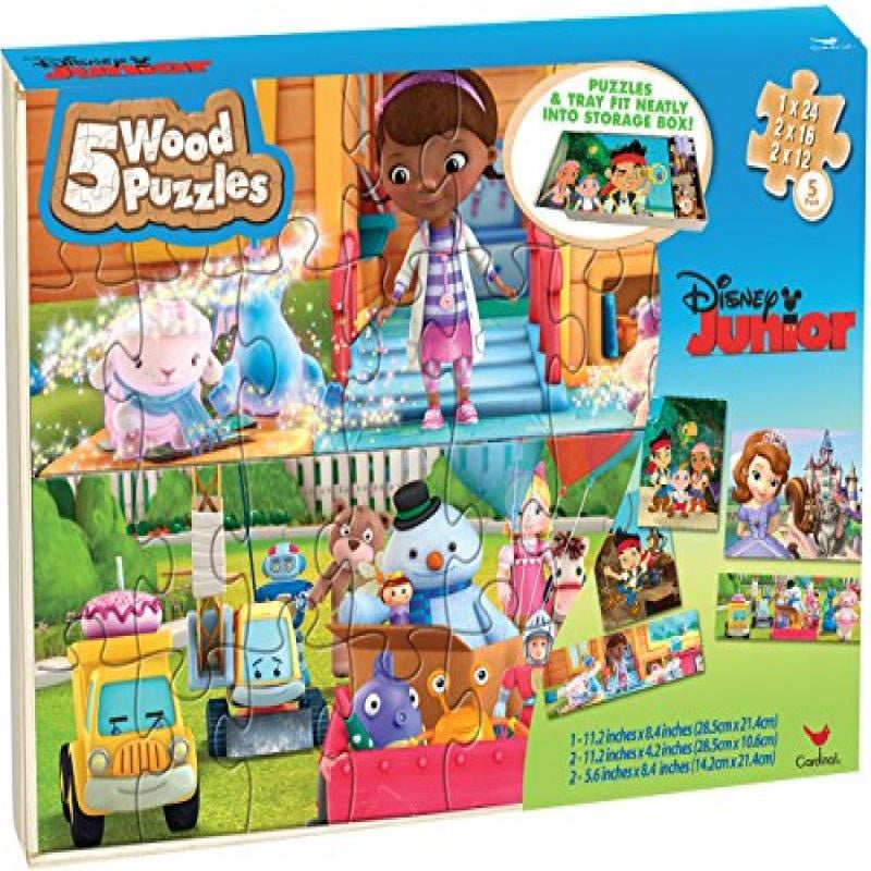 Disney Junior Puzzle Set in Storage Box- Sofia the First, Doc