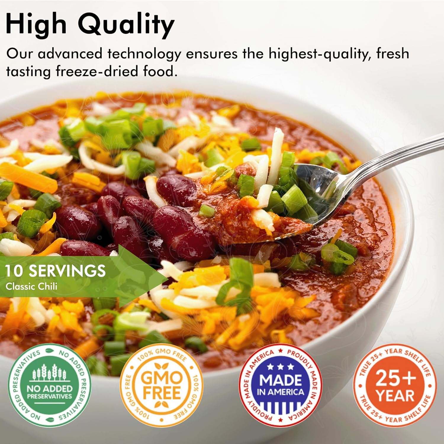 Numanna Grab-n-Go Bucket – 80 Servings of Freeze-Dried Meals | 25+ Year Shelf Life | Ready-to-Eat Emergency Survival Food Kit | Non-Perishable Breakfast & Dinner | Made in USA