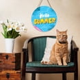 thumbnail image 4 of Hbdhejl Spring Summer Colorful Wooden Wall Decoration Wall Hanging Spring Summer Festive Atmosphere Home Decoration Door Wooden Hanging Spring Summer Colorful Decorations, 4 of 5