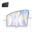 thumbnail image 6 of tasrioml 1/4Pcs Car Window Sun Shades Magnetic Baby Rear Window Shade for UV Protection Privacy Breathable Mesh Sunshade Covers Folding Curtain Most Vehicles, 6 of 8