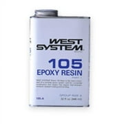 West System West System 105A Epoxy Resin 1 Quart, Clear