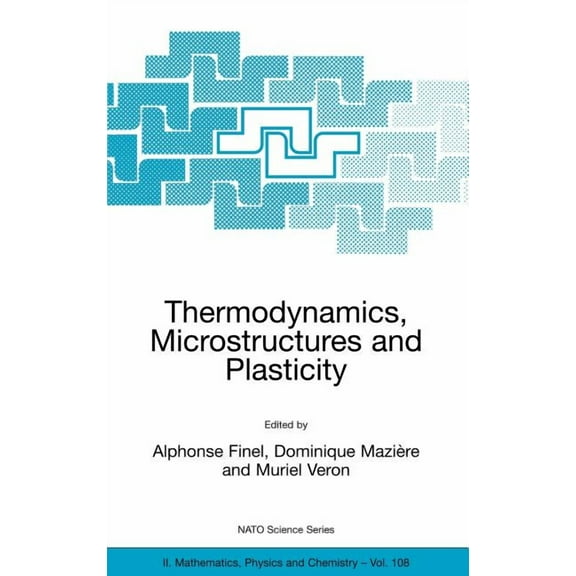 NATO Science Series II: Mathematics, Phy Thermodynamics, Microstructures and Plasticity, Book 108, (Hardcover)