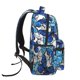 thumbnail image 3 of Balery Blue and White Butterflies Mochila Escolar Impresa, Mochila Ligera para Viajes Casual, Mochila Duradera y Cómoda Multifuncional, Mochila para Laptop-One Size, 3 of 5