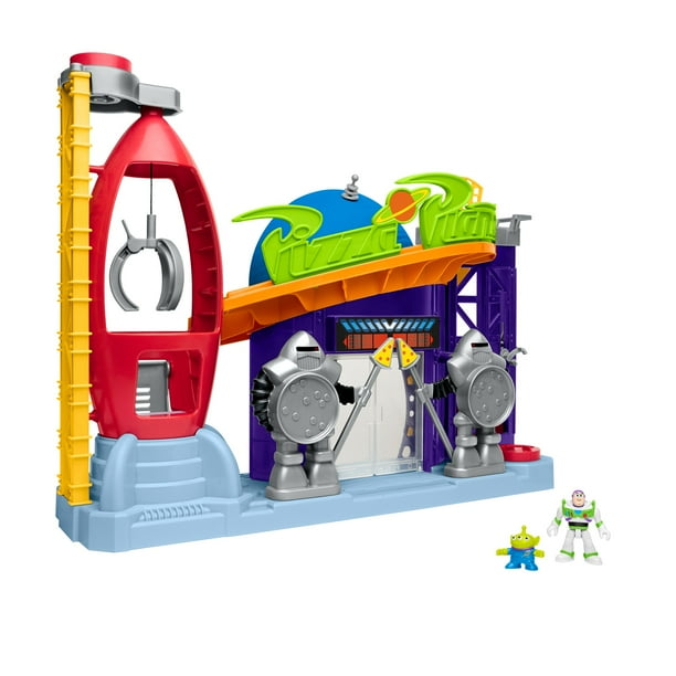 Imaginext Disney Pixar Toy Story Pizza Planet Playset Walmart Com Walmart Com