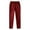 #162-Wine, variant on Roncen Women's Solid Jogger Pants - Slim Fit Elastic Waist Trousers with Zippered Cuffs & Pockets