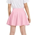 thumbnail image 6 of Delliss Girl's Sport Skirts with Shorts Pleated Skirts Built Kid Tennis Skorts Summer Toddler Athletic Pleated Skort Colorful Performance Skorts, 6 of 8