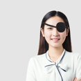 thumbnail image 4 of 3 Pcs Patchs pour les Yeux Noirs Masque pour les Yeux Simple Ajustable 3D avec Boucle, 4 of 4