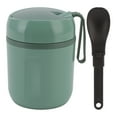 thumbnail image 1 of Recipiente térmico Para alimentos Nikou de Acero inoxidable 304 480 ml color verde, 1 of 15