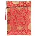 thumbnail image 1 of Sac Brocart Brodé Pochette d'Écriture Bouddhiste Style Chinois pour Temple, 1 of 8