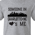 thumbnail image 4 of Inktastic Charlotte North Carolina Someone Loves Me Youth T-Shirt, 4 of 5
