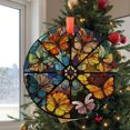 thumbnail image 2 of Butterfly Ornament, Colorful Window Decoration, Nature Inspired Home Decor, Vibrant Hanging car accessory, Artistic Gift, Holiday Keepsake, Xmas Tree Hanging Decoration, Seasonal G, 2 of 5
