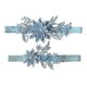 thumbnail image 3 of Wedding Bridal Garter Floral Elastic Lace Belt Leg Ring Set Gift For Bride, 3 of 4