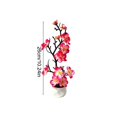 thumbnail image 3 of Dpityserensio Fall Decor Artificial Potted Silk Flower Tabletop Decor For Tea Room Living Room, 3 of 6