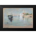 thumbnail image 2 of Whistler, James McNeill 14x11 Black Modern Framed Museum Art Print Titled - The Cemetery 1880, 2 of 5