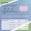 thumbnail image 5 of inhzoy Women's Boxer Briefs Underwear Ladies Boyshort Panties Under Dress Shorts Yoga Sports Knickers Gray L, 5 of 5