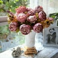 thumbnail image 3 of Clearance! FNGZ Artificial Flowers, Household Imitation, Artificial Peony Flowers, 1X Artificial Peony Flower, 3 of 4