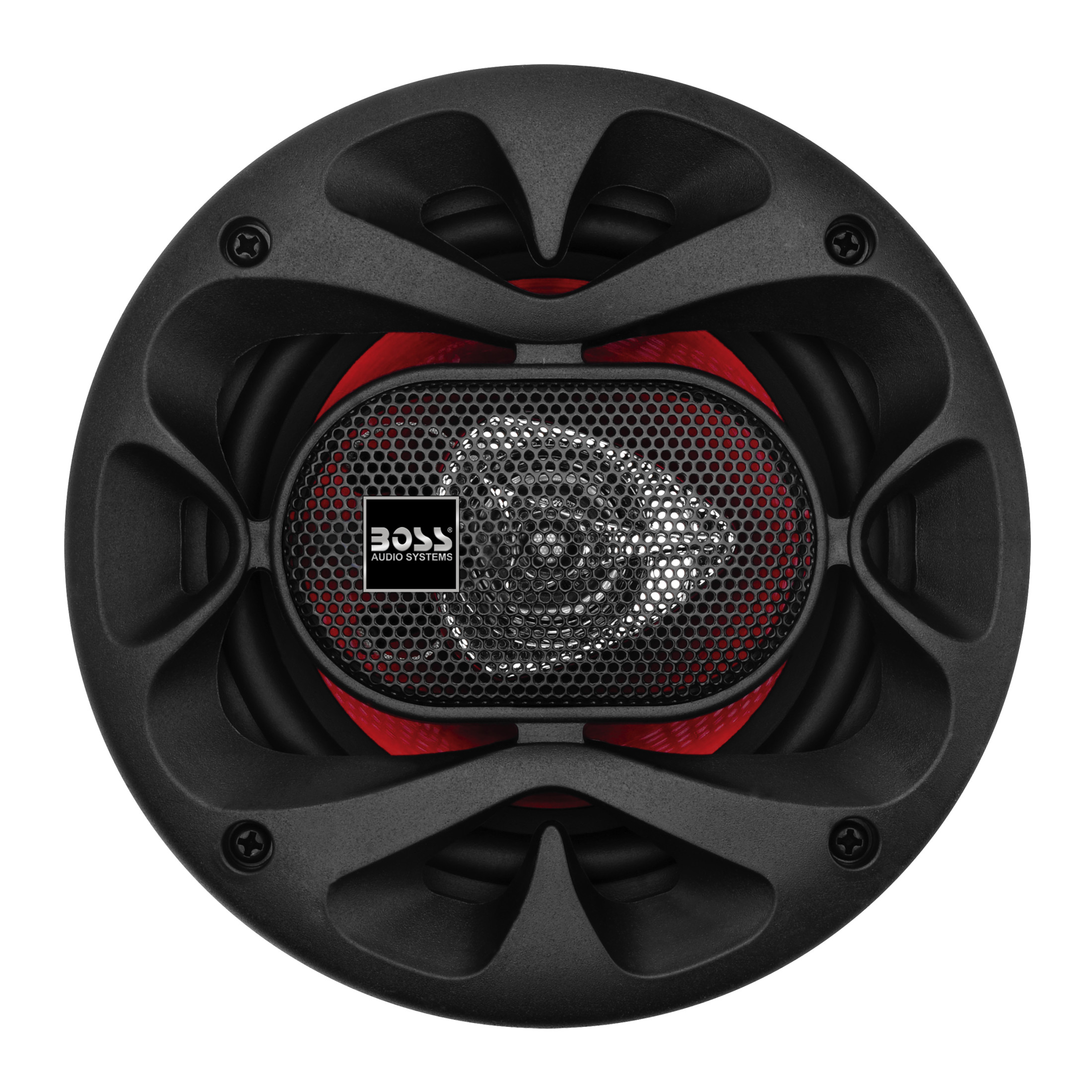BOSS Audio Systems CH4220 Chaos Series 4 Inch Car Audio Door Speakers - 200 Watts Max, 2 Way, Full Range, Coaxial, Hook Up To Stereo and Amplifier, Tweeters