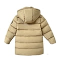 thumbnail image 5 of QTBIUQ Boys Padded Coat with Pockets Hooded Zip Quilted Mid-Length Parka Warm Winter, 5 of 8