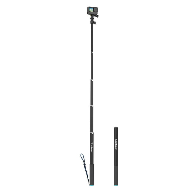 Palo para selfies Smatree de 1,78 m compatible con DJI OSMO 360 GoPro