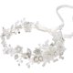 thumbnail image 1 of Diadema de perlas para novia, accesorio para el pelo de flores de cristal para mujeres, 1 of 4