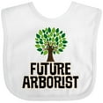 thumbnail image 3 of Inktastic Future Arborist Tree Cultivator Boys or Girls Baby Bib, 3 of 4