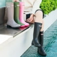 thumbnail image 6 of Women's rubber boots, long shaft, waterproof rain boots, 6 of 6