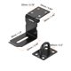 thumbnail image 2 of Uxcell 4 Inch Padlock Latch, Pestillo de acero inoxidable de 90 grados, pestillo de seguridad, negro, 2 of 6