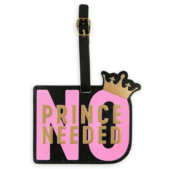 Princess Luggage Tag No Prince Needed Disney Travel Accessory
