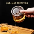 thumbnail image 2 of PARACITY Glass Teapot Stovetop Safe with Infuser,Clear Tea Kettle with Wooden Handle 19 oz, 2 of 5
