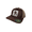 Brown/Tan, variant on Sasquatch Trucker Hat - Heather Grey on Black