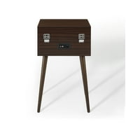 Crosley Jasper Vinyl Record Player with Speakers and Wireless Bluetooth - Audio Turntables