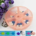 thumbnail image 2 of 7 Slots 7 Day Tablet Pill Storage Box Pill Organizer Case 10 Weekly Drug Organizer Case Gift, 2 of 7