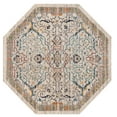 thumbnail image 2 of Rugs.com Lola Collection Rug – 8 Ft Octagon Ivory Medium Rug Perfect For Living Rooms, Kitchens, Entryways, 2 of 9