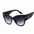 thumbnail image 1 of Cat Eye Retro Sunglasses Adult Fashion Vintage Sunglasses Brand Designer Small Frame Sexy Gradient Oculos De Sol（DoubleGray）, 1 of 4