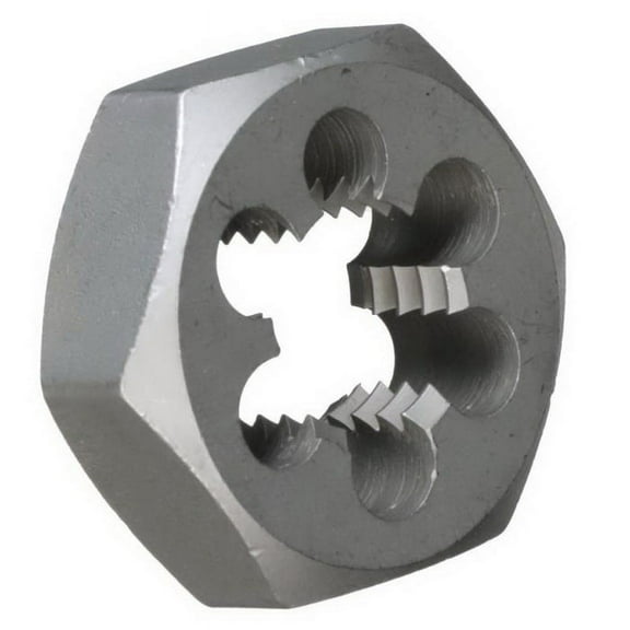 Qualtech DWTHX1220 1/2"-20 Carbon Steel Hex Rethreading Die