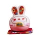thumbnail image 2 of Estatuilla de conejo alcancía/estatua de animal/tarro de ahorro/estatuilla de pequeño de cerámica decorativa para decoración del hogar regalo Estilo D perfecl Figura de conejo pequeño, 2 of 8