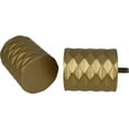 thumbnail image 2 of MERIVILLE 1" Single Curtain Rod Set, Adjustable 28–48 Inches, Gerani Finials, Royal Gold, 2 of 2