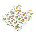 thumbnail image 7 of Yayeee Bath Rug for Bathroom Floor Non Slip Contour Fluffy Soft Absorbent Mat, 20"x24", Green Vegetables Pattern, 7 of 7