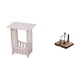 thumbnail image 1 of Mesa De Noche Práctica Con Base De Madera, Organizador Para Hoteles, Cafeterías, Pasillos, Salas De Estar, Balcones, Cocinas, Oficinas, Comedores Interiores Y El Hogar., 1 of 8