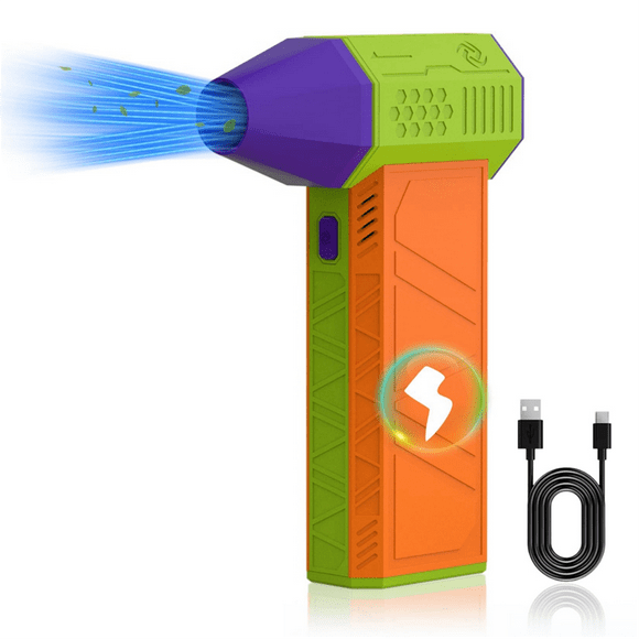 Electric Air Duster-3 Gear Adjustable 130000RPM Jet Blower-Good Replace Compressed Air Can - Reusable Canned Air Duster