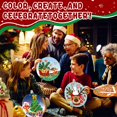 thumbnail image 4 of Lienzo redondo navideño Supervitae para pintar y beber, 72 unidades, 4 of 7