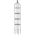 thumbnail image 2 of CreativeArrowy Garden Outdoor Indoor Potted Plant Stand Climbing Vines Gardening Tools Decorative Plastic-coated Rust-proof Metal Pipe, 2 of 19