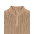 thumbnail image 3 of Wonder Nation Toddler Boys Quarter Zip Sweater, Sizes 12M-5T, 3 of 5