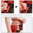 thumbnail image 3 of Rose Chic Chiffon Summer Beach Dress for Women, 3 of 6