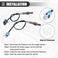thumbnail image 4 of Unique Bargains O2 Oxygen Sensor Upstream Downstream Air Fuel Ratio for Cadillac Escalade 2003-2006 Black Gold Tone, 4 of 7