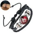 thumbnail image 2 of 12 pulsera del zodiaco collar tejido multicapa cuero pulsera de la amistad pulsera de cuerda ajustable zodiaco luna colgante collar conjunto de joyas damas hombres damas 1 juego Vhermosa 221554-2, 2 of 4