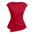 thumbnail image 4 of Womens Tank Tops T Shirts Sleeveless Blouses for Shirts Dressy Casual Tops Business Work Outfits Trendy Blouse S, 4 of 4