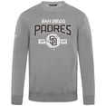 thumbnail image 2 of Men's Levelwear Gray San Diego Padres Punch Out Pullover Sweatshirt, 2 of 3