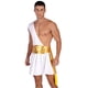 thumbnail image 3 of Traje de Cosplay de gladiador del dios griego antiguo para hombre, vestido con volantes, vestidos con cinturón fruncido metálico, disfraz de guerrero de caballero de Halloween, 3 of 5