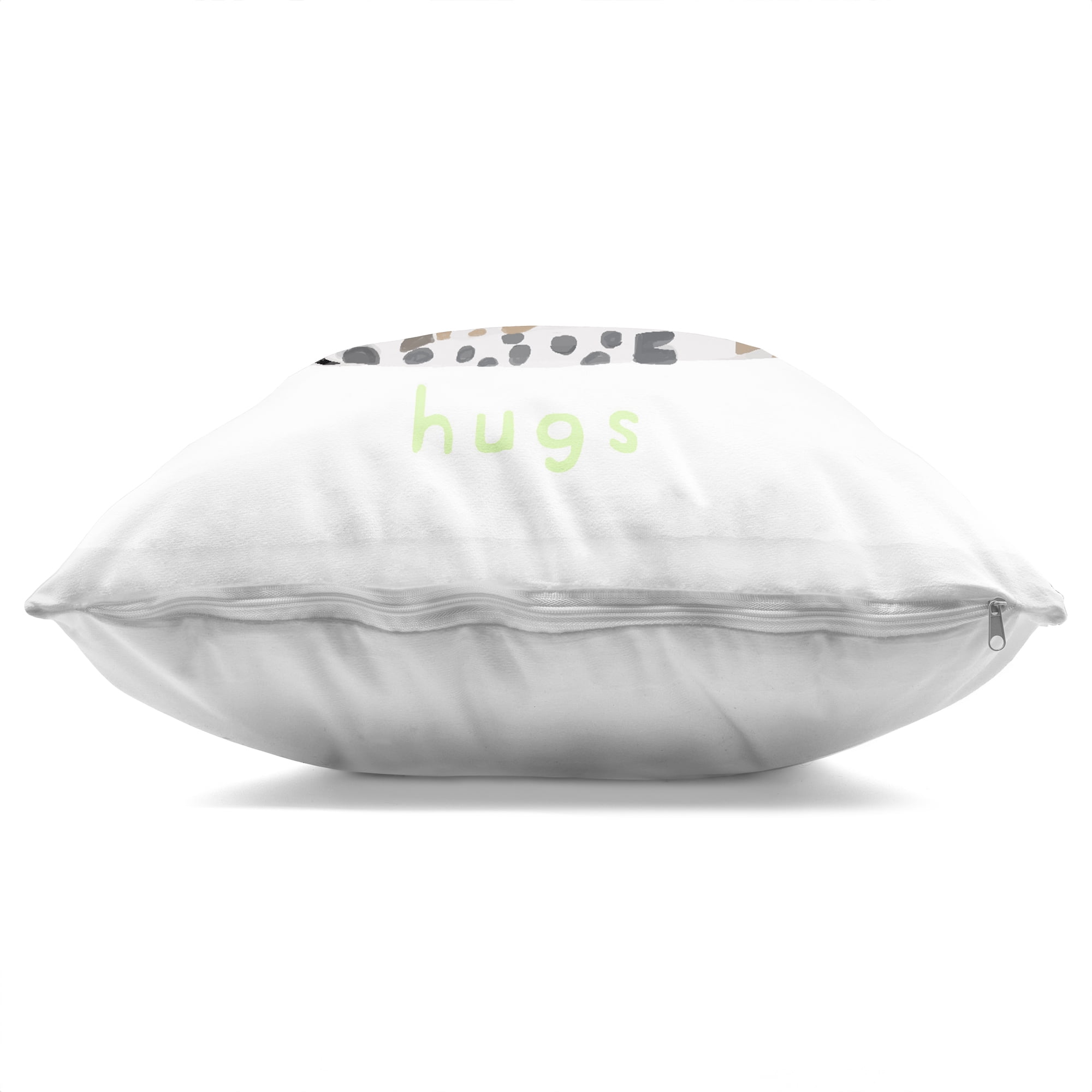 Stupell Industries Cow Hugs Symmetry Decorative Printed Throw Pillow, design by Carla Daly